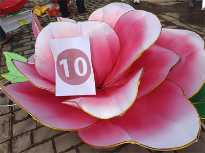 荷花(huā)花(huā)燈