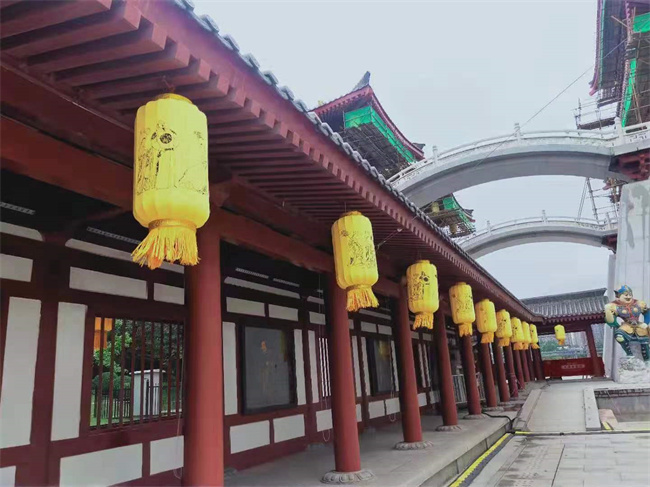 大(dà)唐芙蓉園紫雲樓燈籠